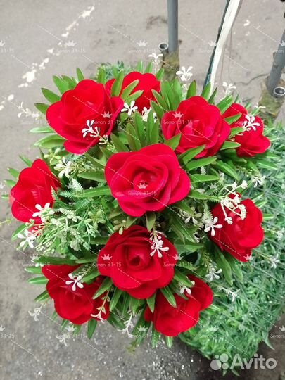 Искусственные цветы букеты