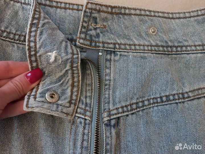 Юбка джинсовая love rebublik 44