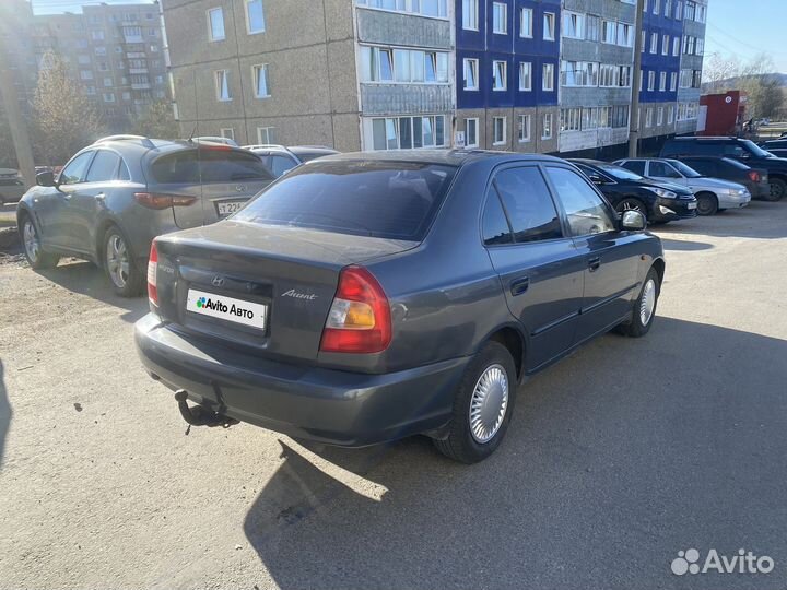 Hyundai Accent 1.5 МТ, 2006, 317 000 км