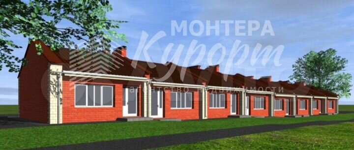 Таунхаус 80 м² на участке 2 сот.