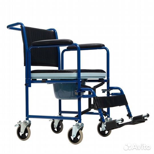 Кресло-каталка с опцией туалета TU34