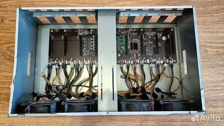 Корпус + тушка в сборе для майнинга