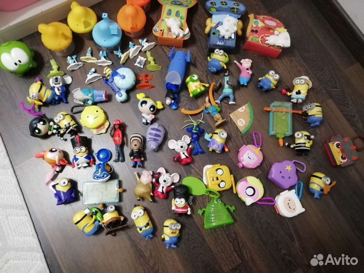 Игрушки пакетом для девочек и мальчиков