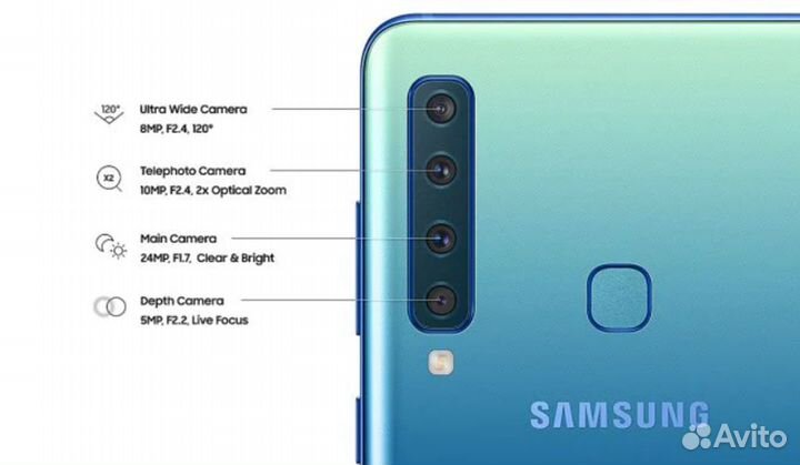 Samsung Galaxy A9 (2018), 8/128 ГБ