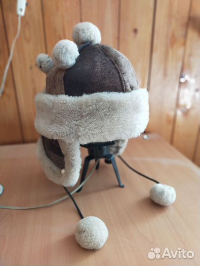 Шапка детская зимняя натурал.на 4-5лет