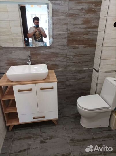 Услуги сантехника. Установка смесителя