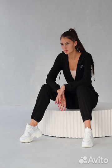 Комбинезон костюм из футера женский 40-44