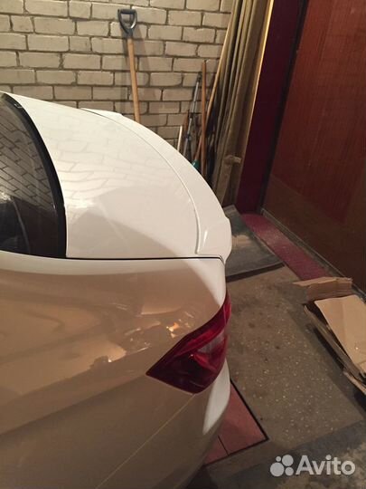 Лип спойлер Веста цвет белый