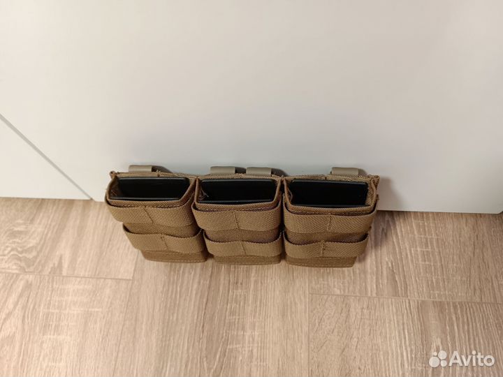 Подсумок WoSport Fast Тройной Coyote