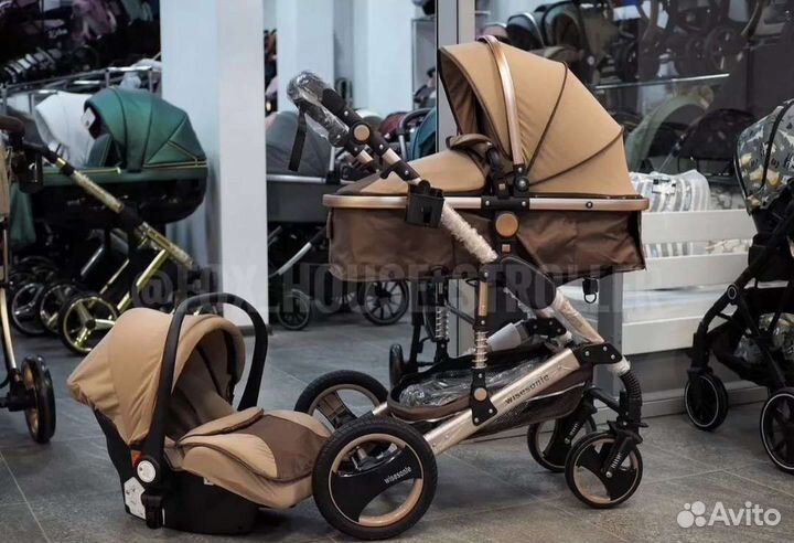Детские коляски 3в1 Новая (все расцветки)