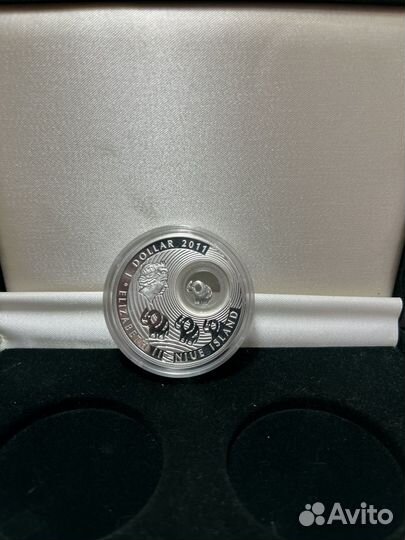 Серебряная коллекционная монета
