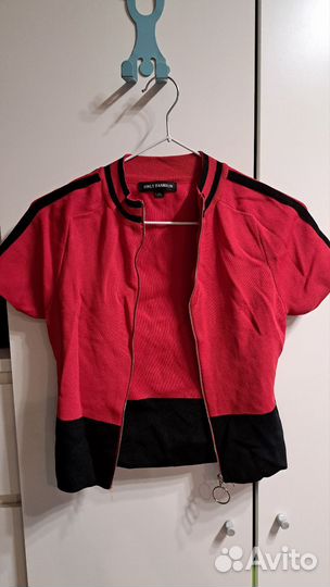 Кроп топ на молнии