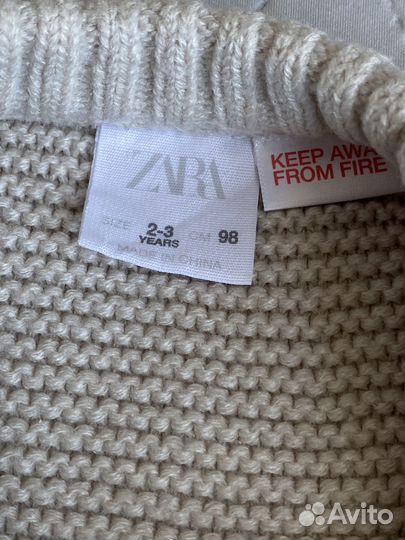 Свитер zara 98