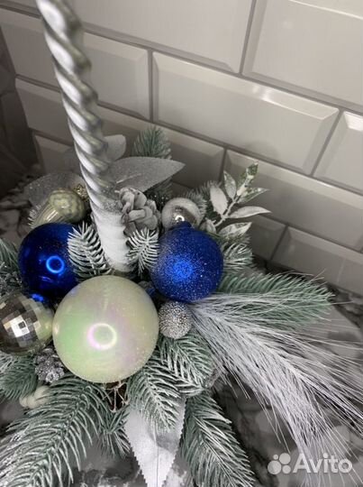 Подсвечник декоративный 2 шт