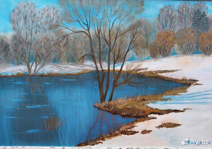 Картина,холст/ масло. Размер 35/50