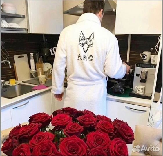Халат мужской махровый