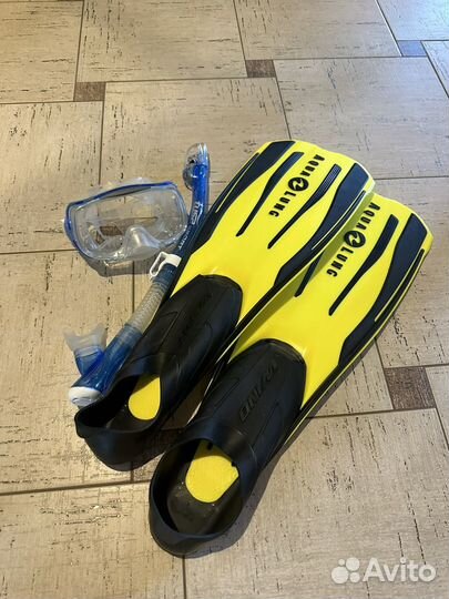 Маска и трубка tusa sport