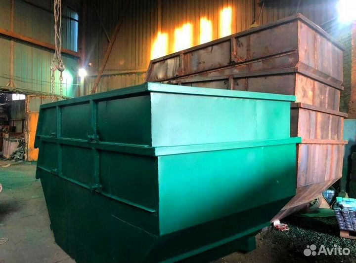 Бункер для мусора, контейнер 8 м3. Арт 23413