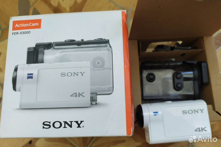 Экшн камера sony 4К