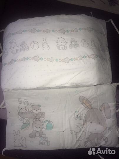 Бортики в детскую кроватку