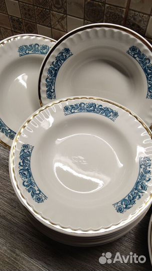 Тарелки Прокопьевский фарфор