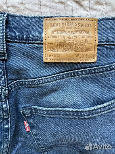 Джинсы мужские levis 512 оригинал