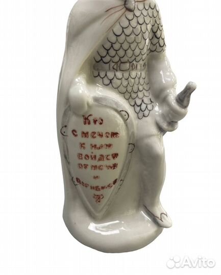 Фарфоровая статуэтка Александр Невский 