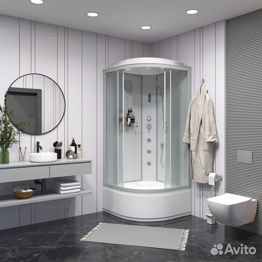 Душевая кабина Niagara Classic NG-2308-14F (90х90х215)