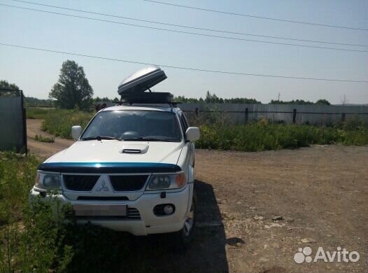 Автобокс на крышу Ветлан 460 л на Mazda Navajo