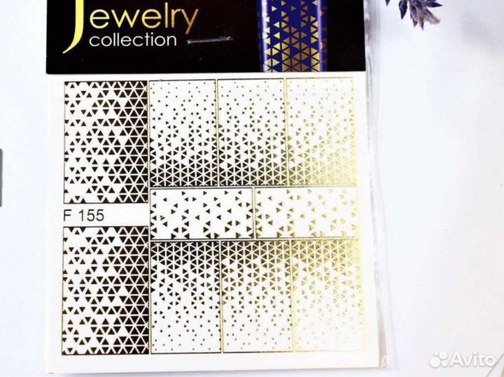 Слайдеры наклейки для ногтей