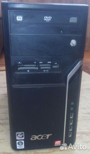 Компьютер acer Aspire M1100 AMD Phenom II X4 955