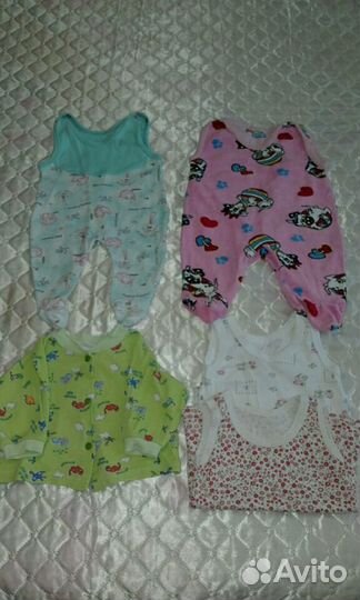 Пакет вещей для девочки 0-3мес