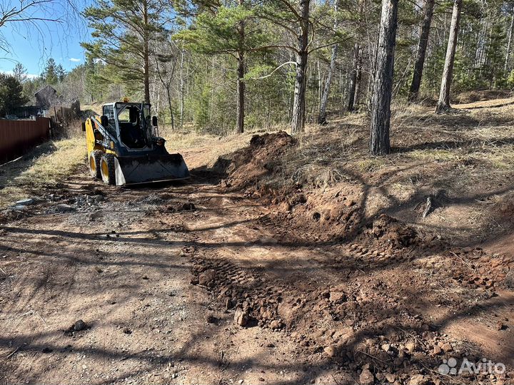 Услуги минипогрузчика bobcat