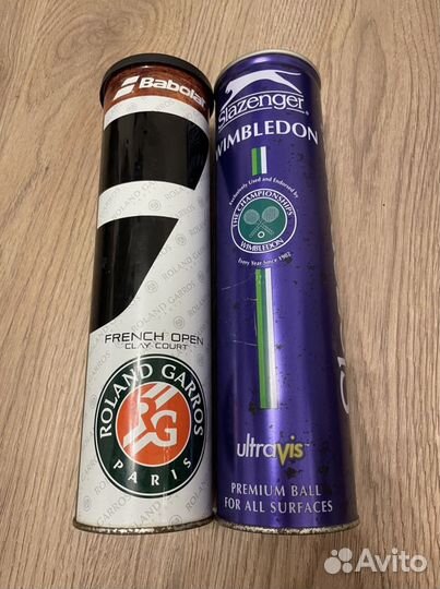 Теннисные мячи тубы