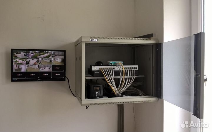 Система видеонаблюдения под ключ с установкой