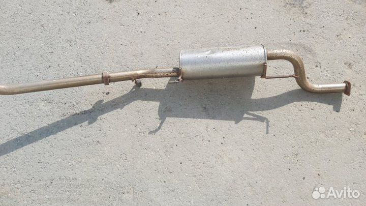 Глушитель Mitsubishi Pajero 4 3.2D 2007