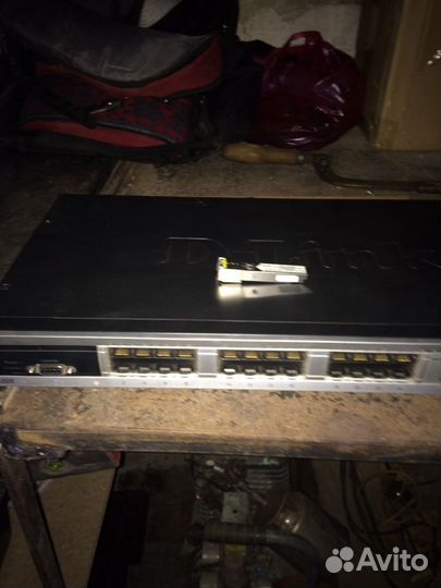 Коммутатор D-Link (с трансивером)