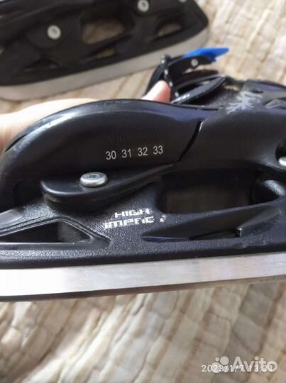 Коньки детские раздвижные 30 33