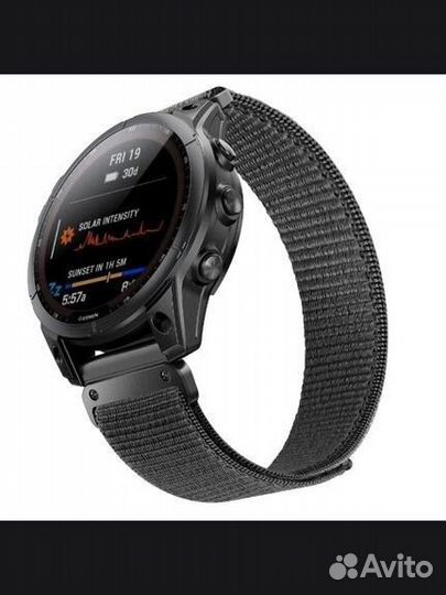 Нейлоновый ремешок для часов Garmin fenix 7x 26mm