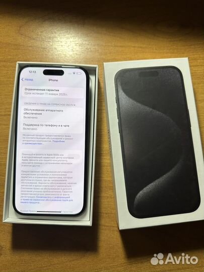iPhone 15 Pro, 128 ГБ
