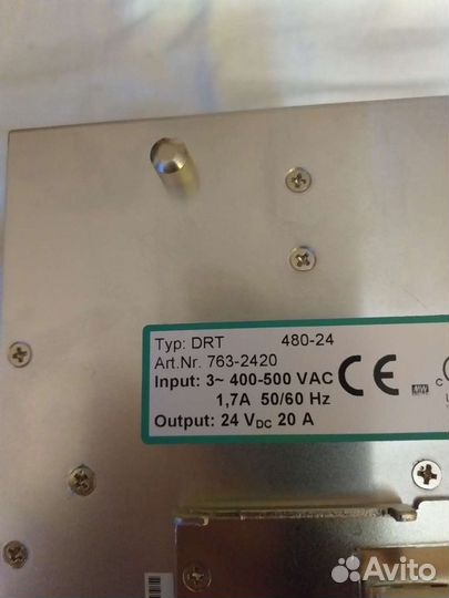Блоки питания festo/SBA 380/48. 380/24