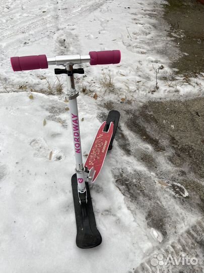 Зимний самокат