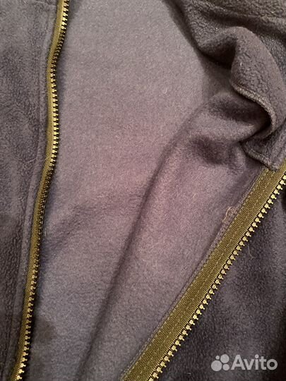 Флиска на молнии с карманами