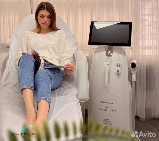 Диодный лазер для эпиляции Лю'Минес Evo Pro 2400 Вт