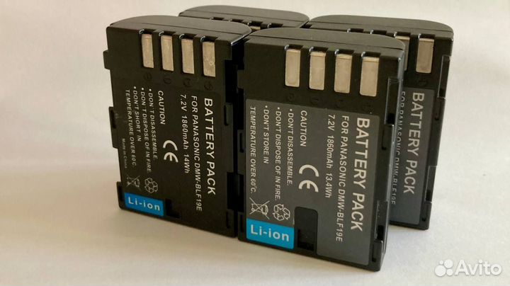 Аккумулятор Panasonic DMW-BLF19E