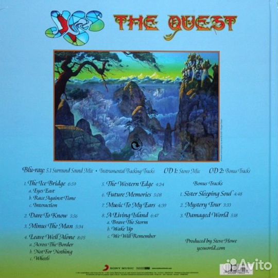 Yes / The Quest (Deluxe Edition)(2CD+Blu-ray Audio