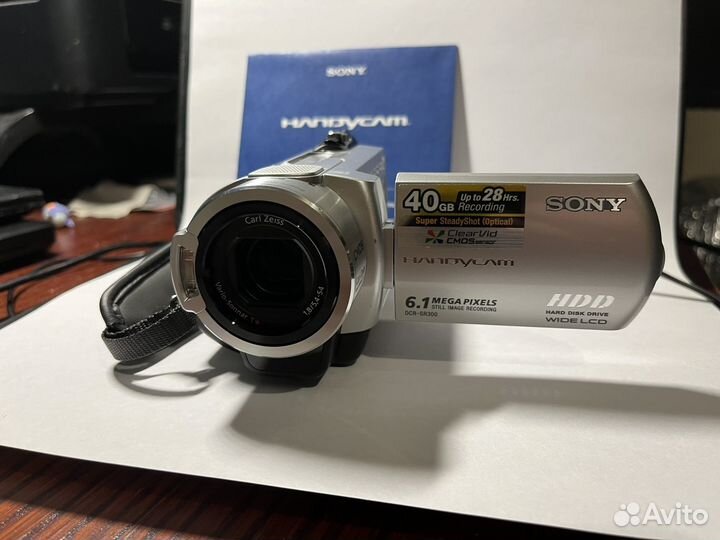 Видеокамера sony handycam dcr sr-300