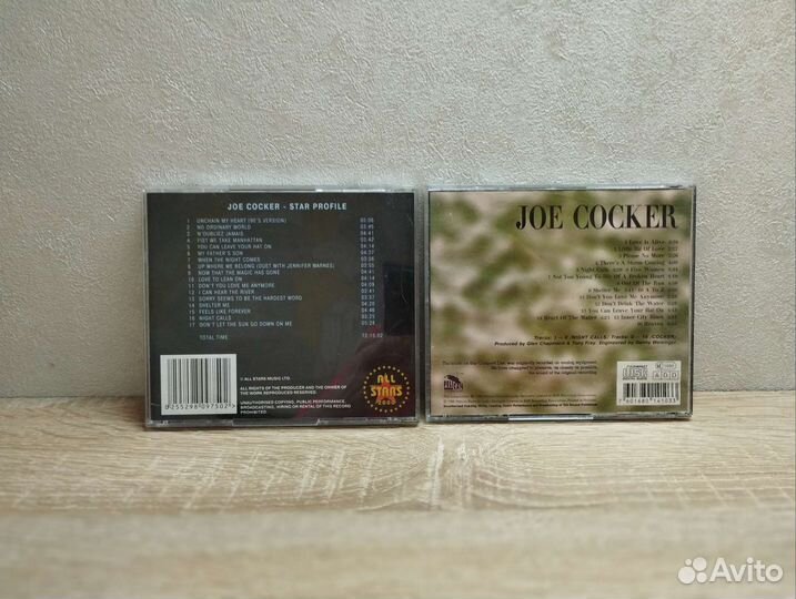 Joe Cocker stereo compact disc