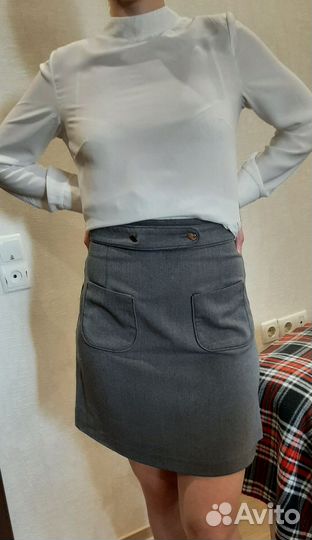 Блузки, юбки, жилетки (можно в школу)