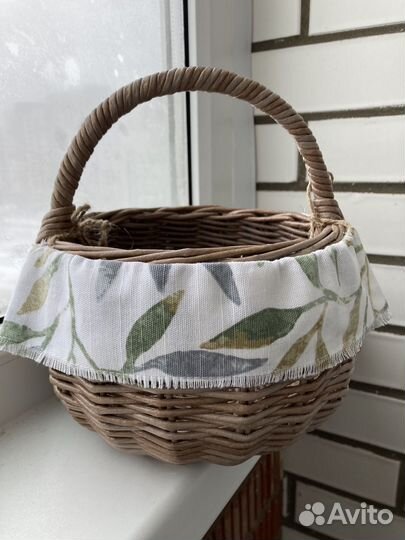 Корзина плетеная